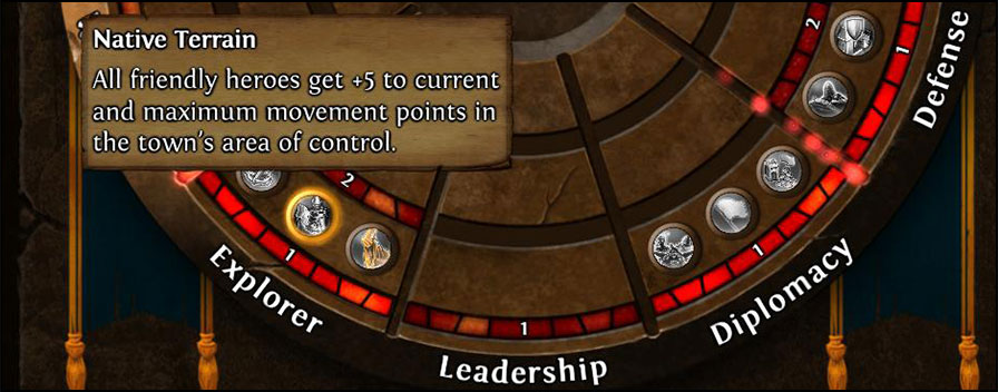 heroes of might and magic 5 skill wheel