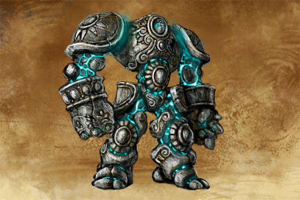 Runic Golem (5e Creature) - D&D Wiki