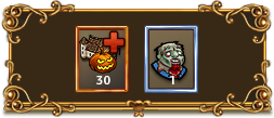 Create load tomorrow and gain an Halloween package for your regular game account