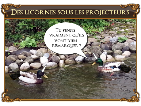 Allez, on compte : une licorne, deux licornes ...