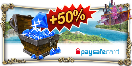 Paysafecard 50% more Gems