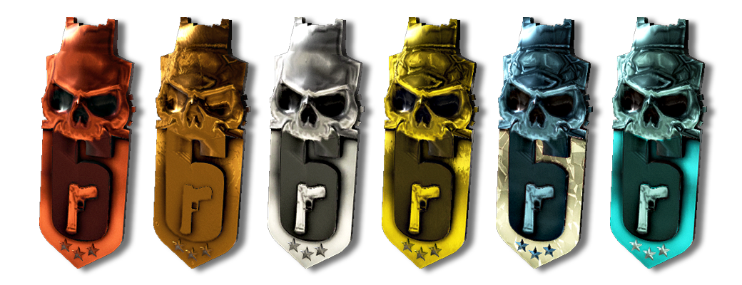 The New Ranked Charms Rainbow6.