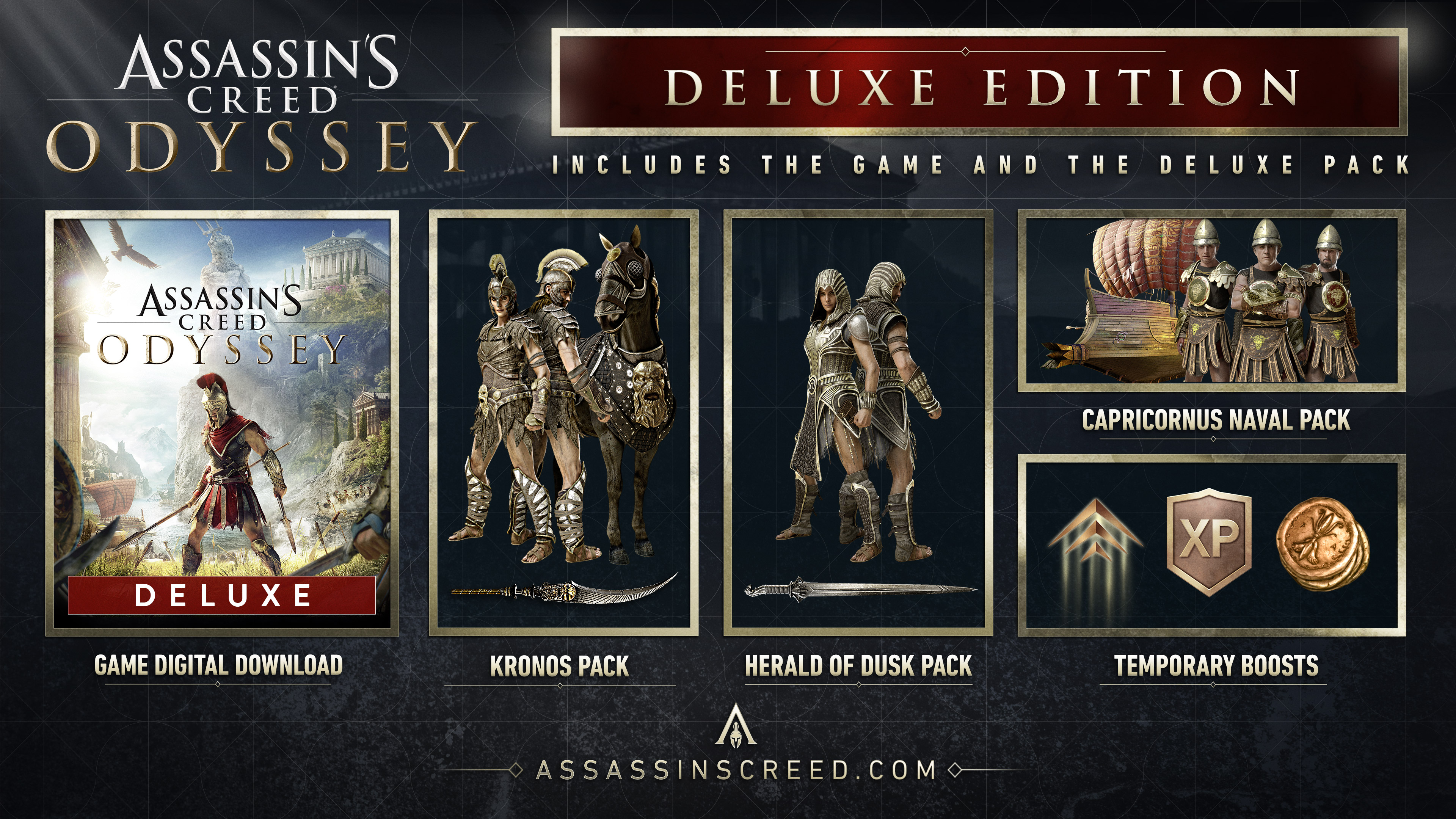 Contenido de las ediciones de Assassin's Creed | Ubisoft Help