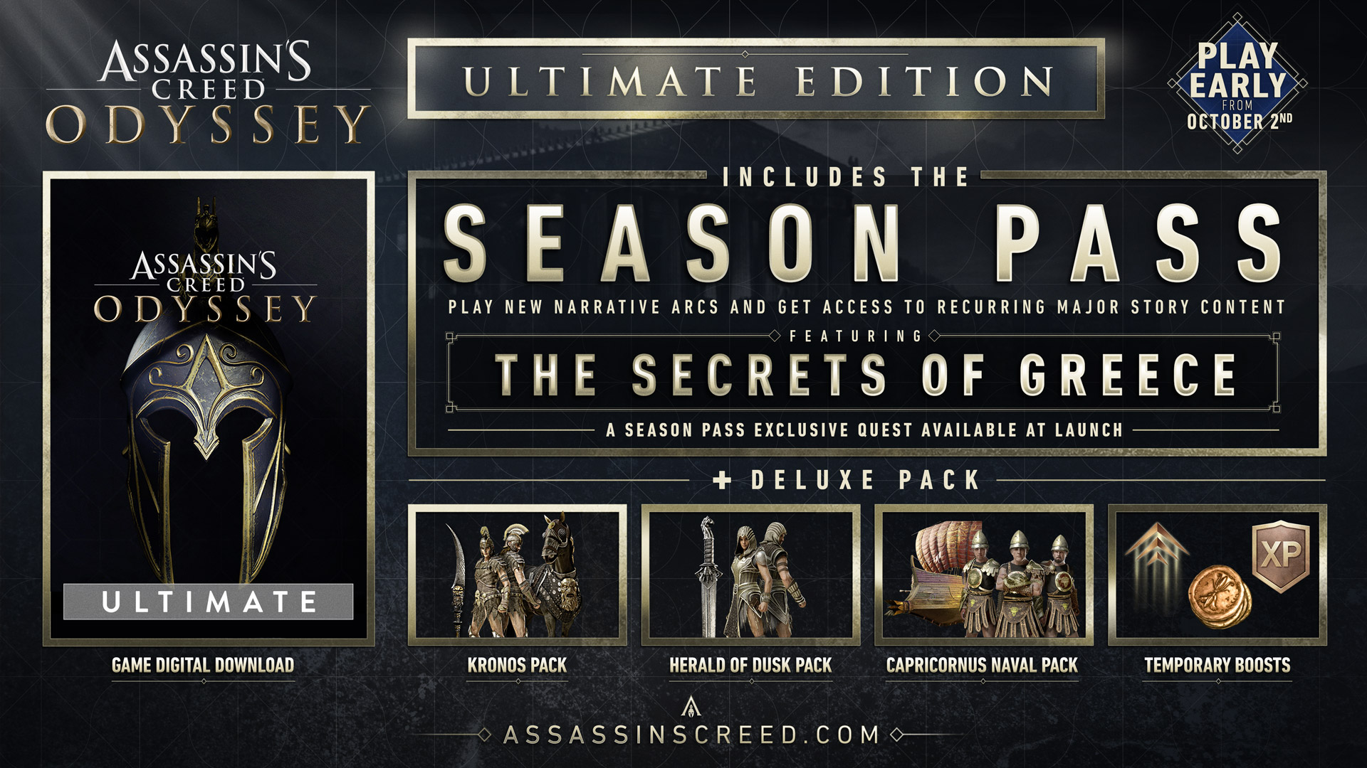 of Assassin's Creed Odyssey editions | Ubisoft Help
