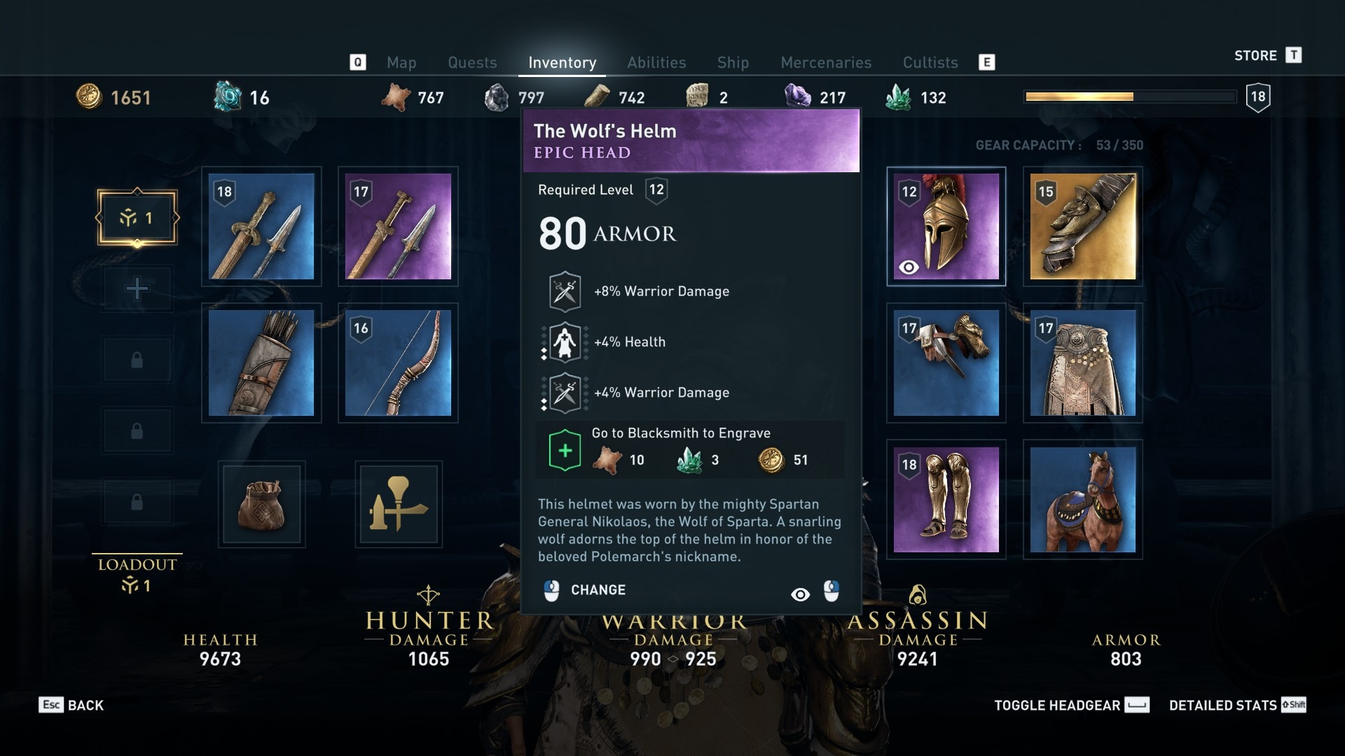 øjenvipper Strømcelle moronic Customising your gear in Assassin's Creed: Odyssey | Ubisoft Help
