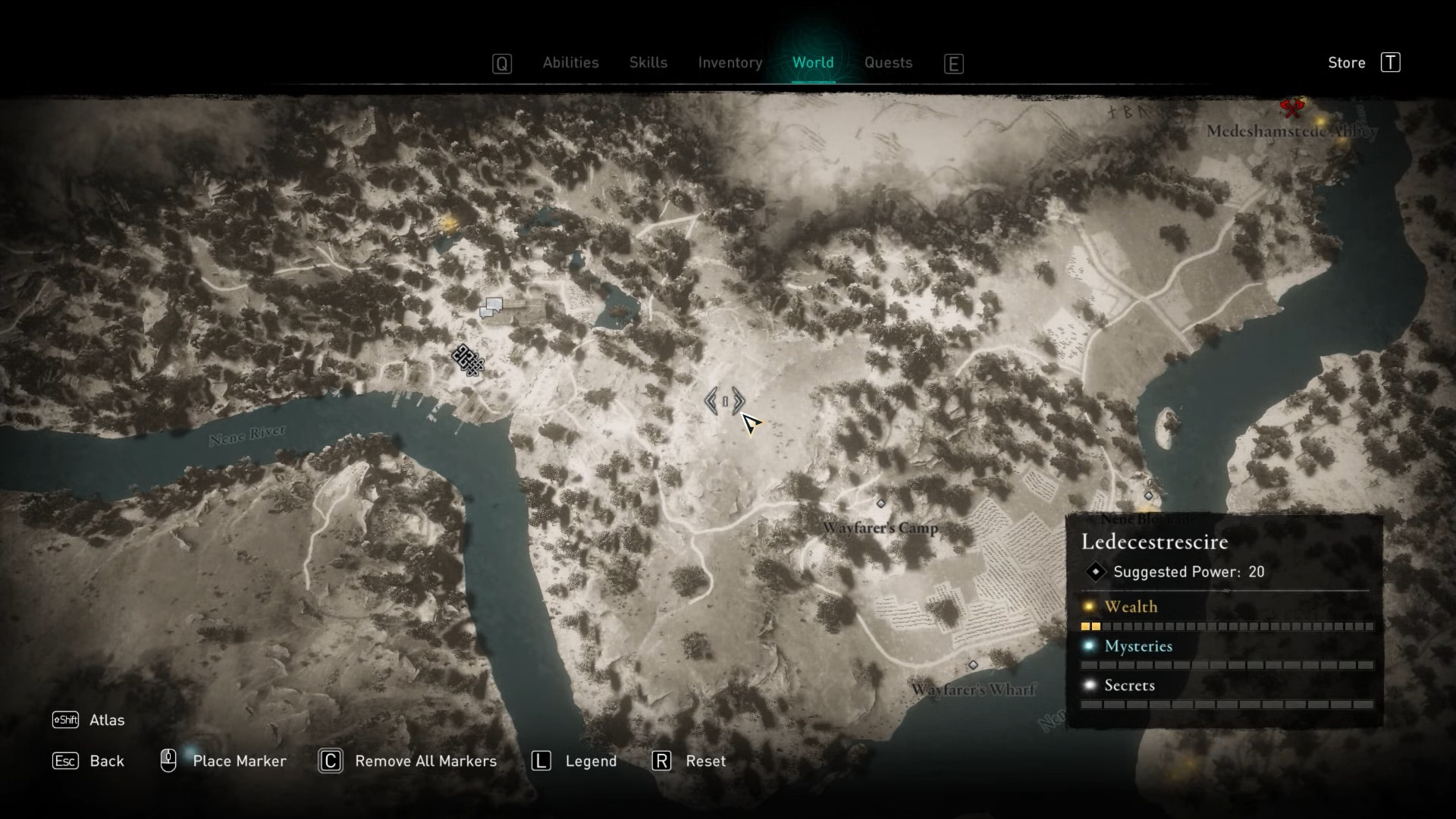 Fã faz mapa mostrando os pontos de interesse em 'Assassin's Creed Valhalla