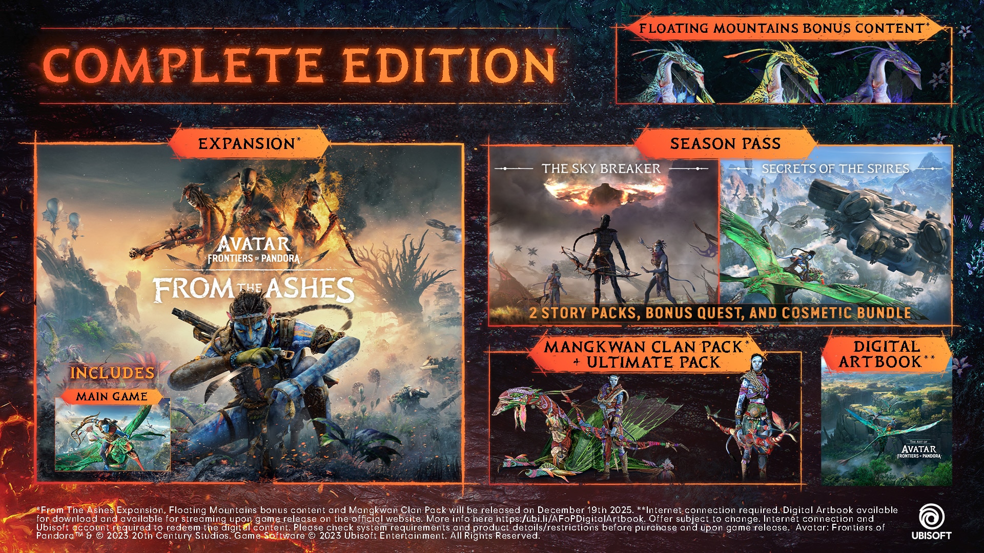 Contents of Avatar: Frontiers of Pandora editions | Ubisoft Help