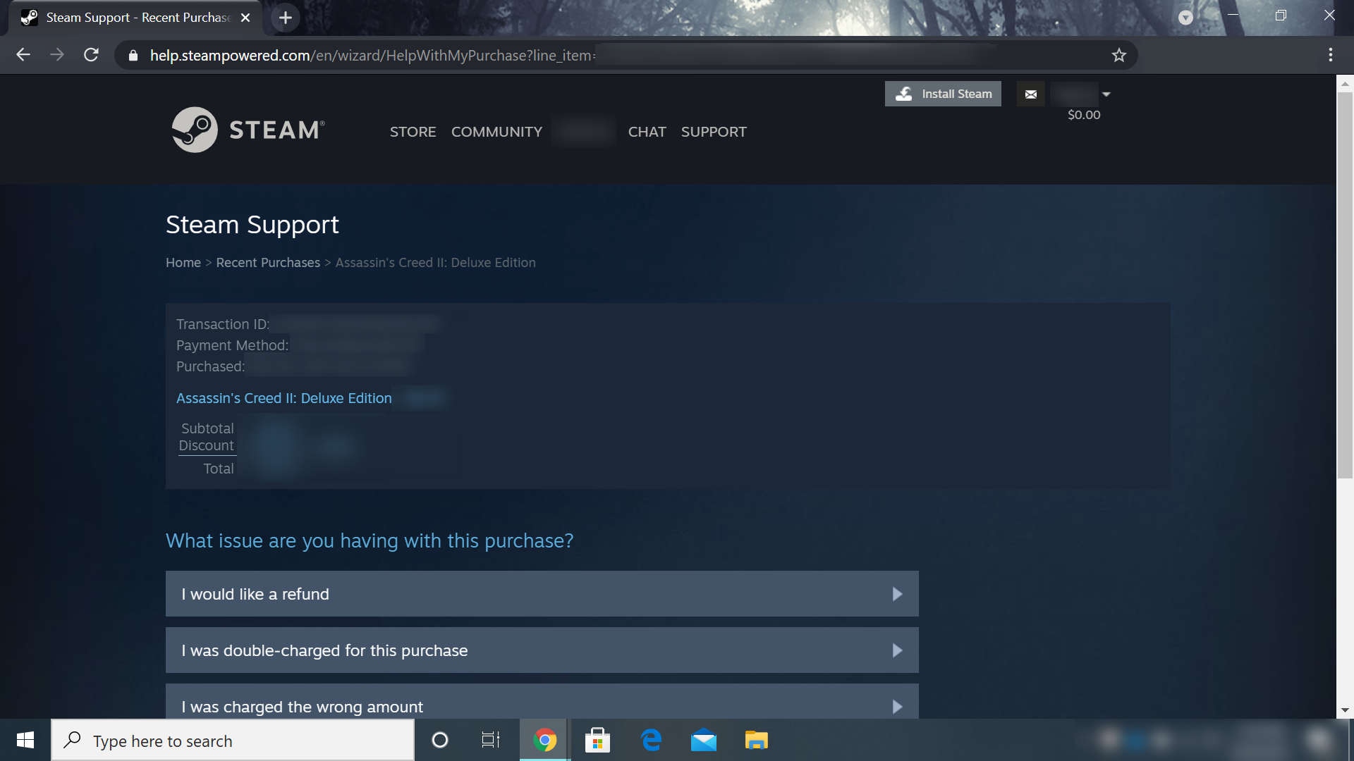 Accessing The Steam Proof Of Purchase