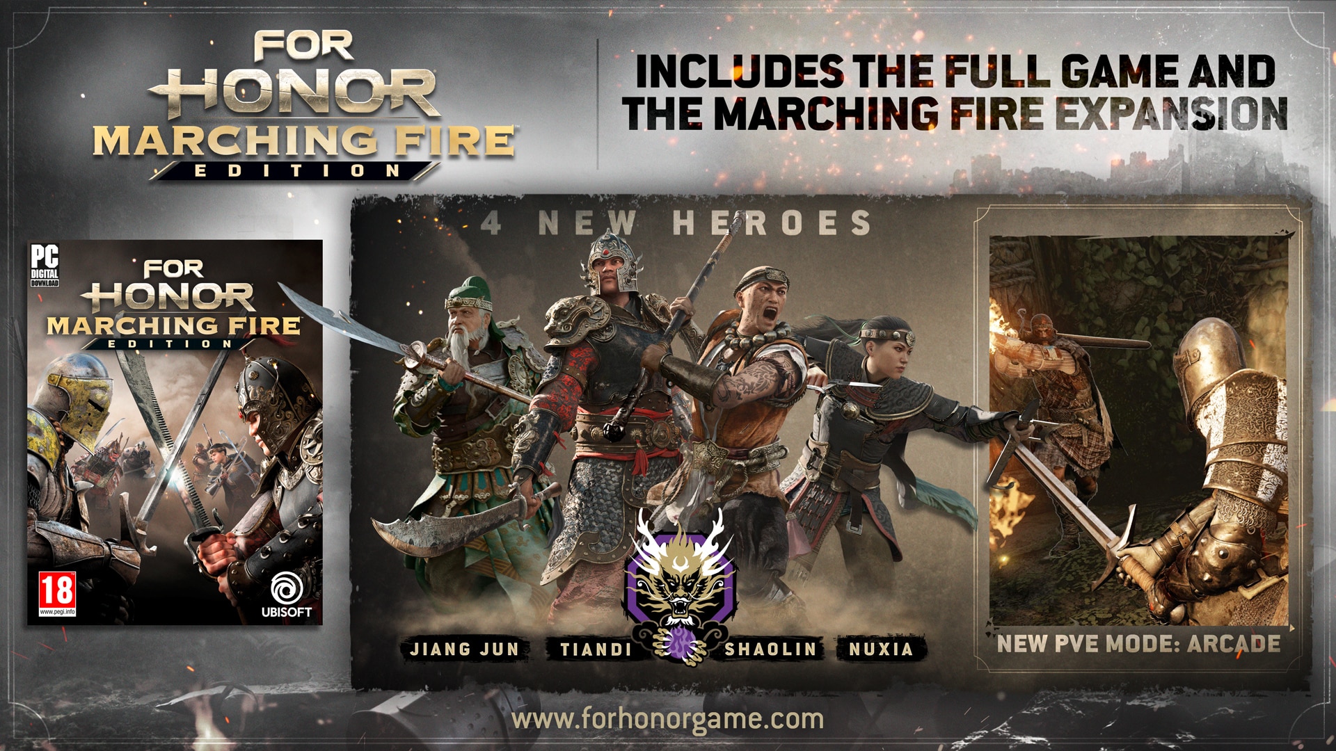 Contenido de las ediciones de For Honor | Ubisoft
