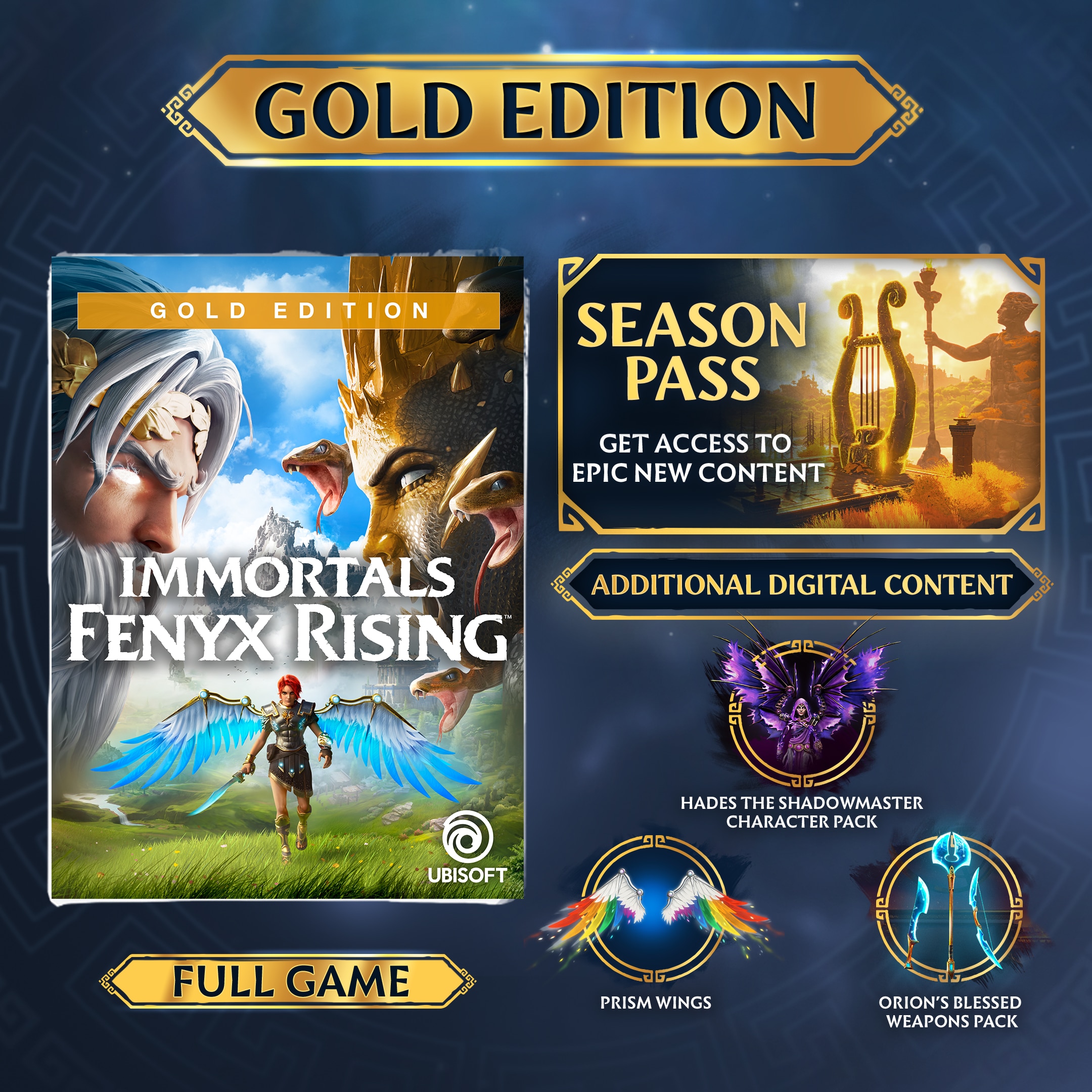 Content of Immortals Fenyx Rising editions | Ubisoft Help