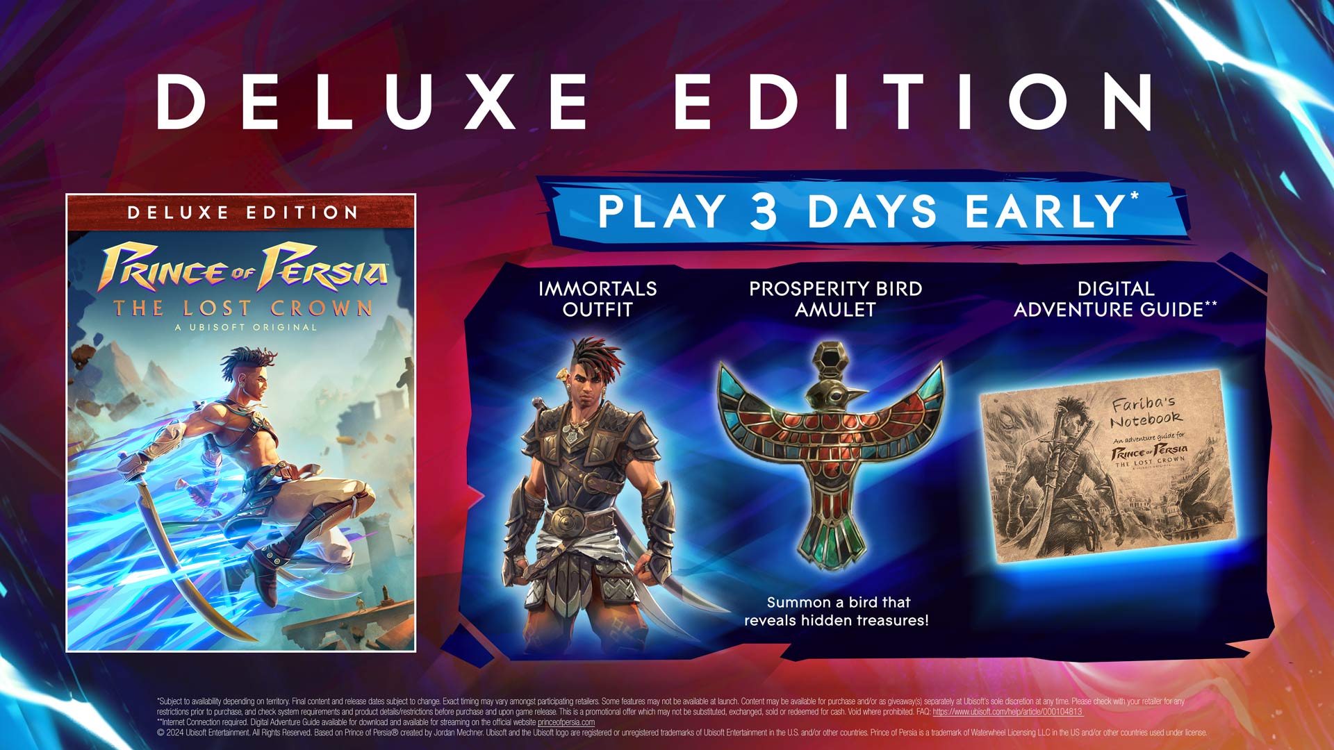 Prince of Persia The Lost Crown Deluxe Edition