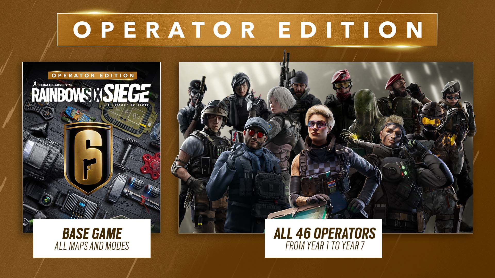 Contents of Rainbow Six Siege editions | Ubisoft Help