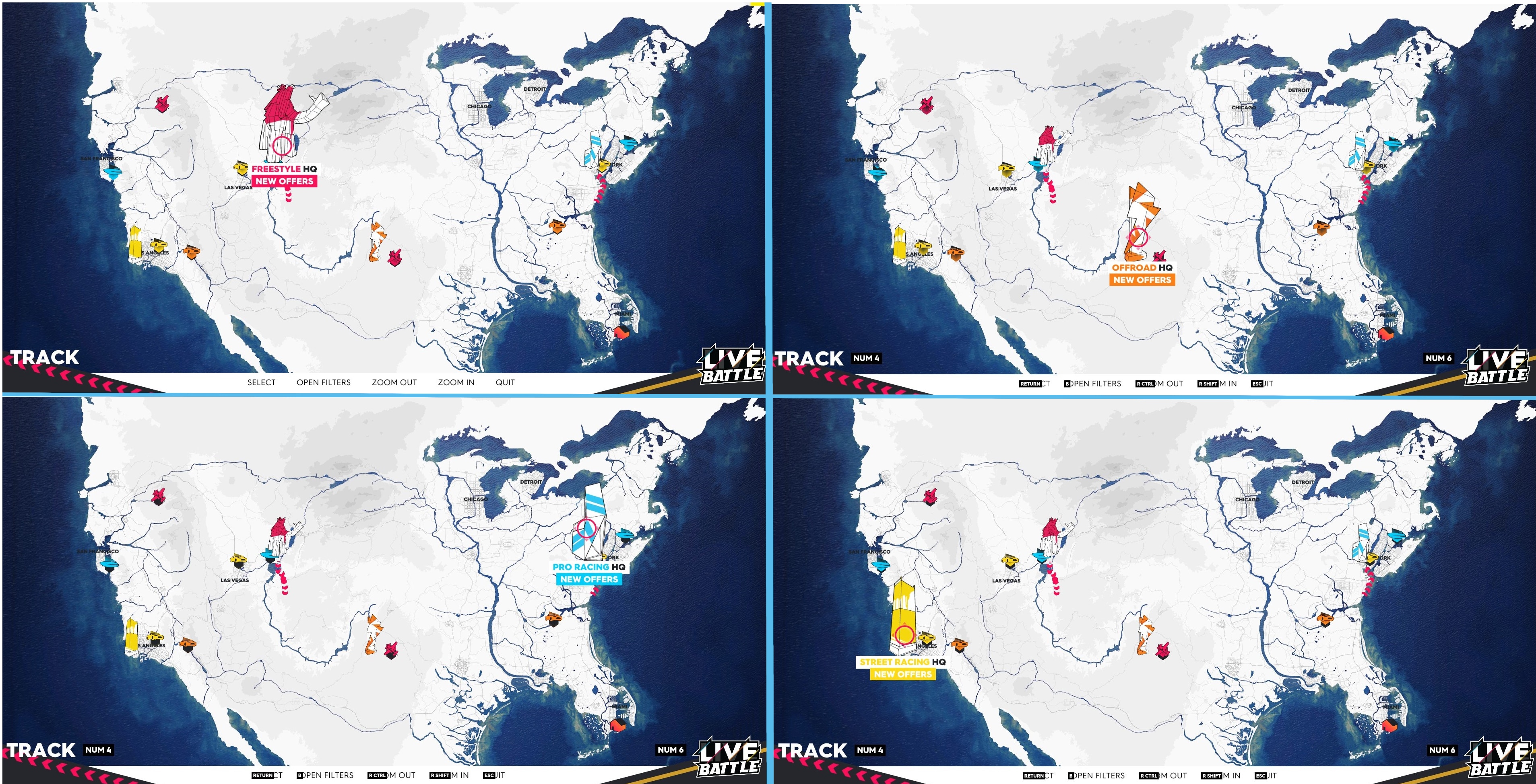 Live map - The Crew 2