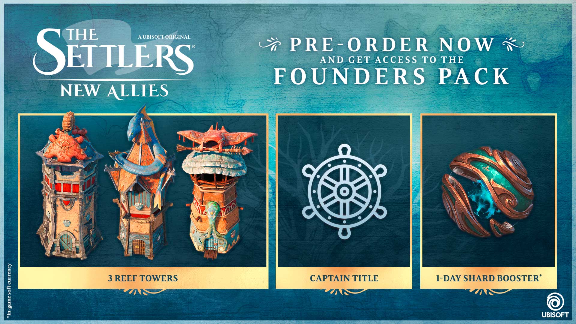 Settlers: The your Redeeming Allies pre-order code Help Ubisoft New |
