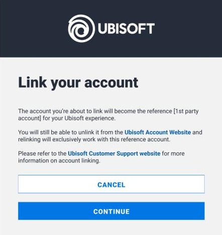 Ubisoft Account Unlinking