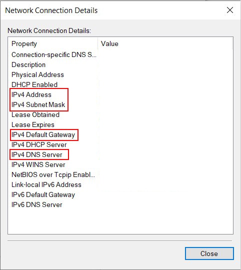 Setting up a static IP address for PC | Help