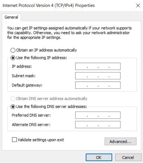 Setting Up A Static Ip Address For Pc Ubisoft Support