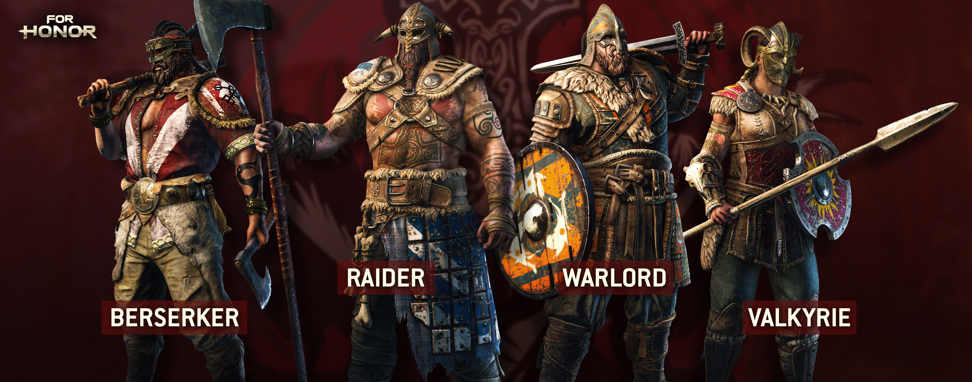 For Honor 12 Heroes Battle Across 5 Multiplayer Modes At Com 2016 Forhonor Warriors Wip V1
