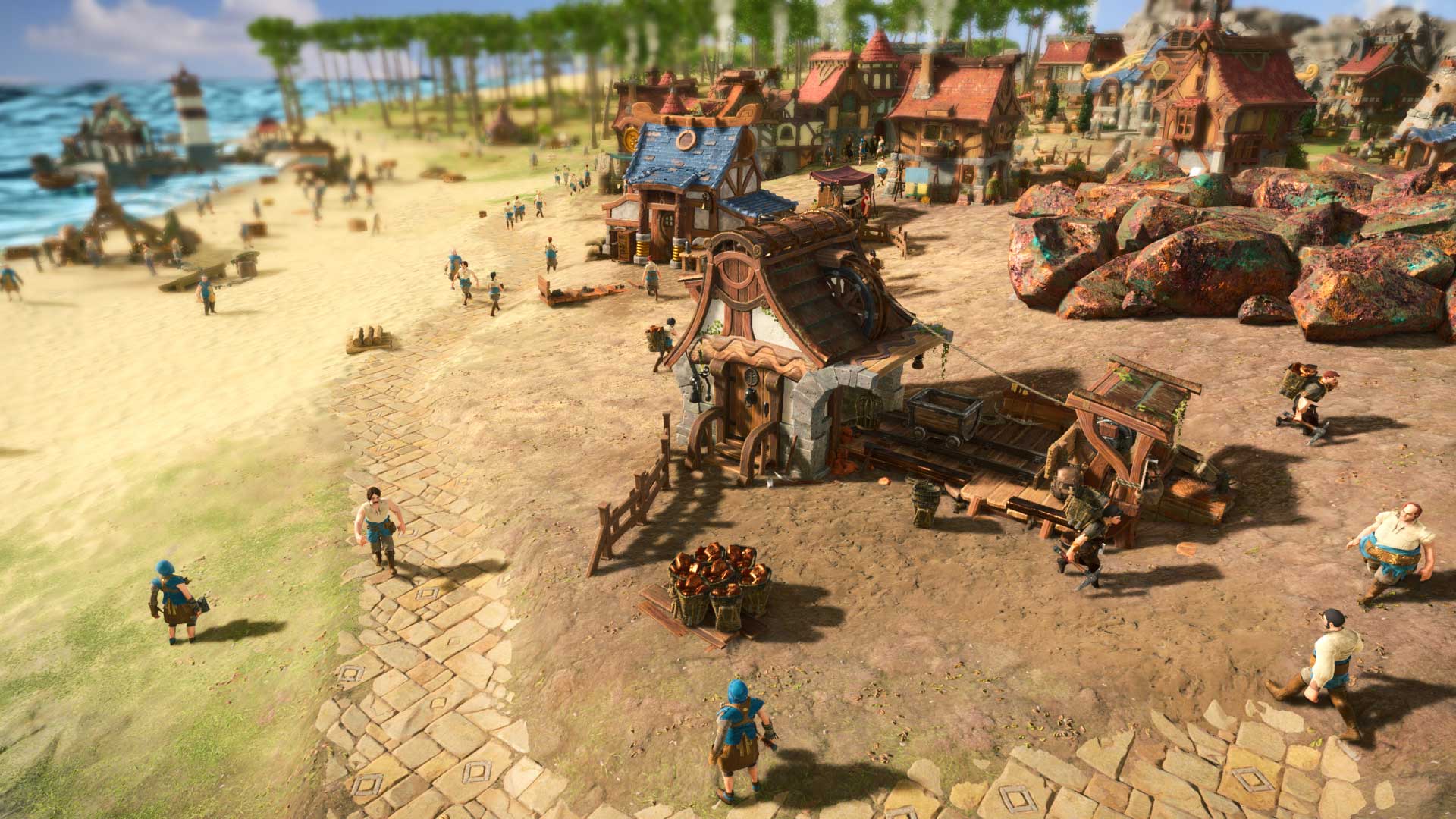 the tribez quests for copper mine